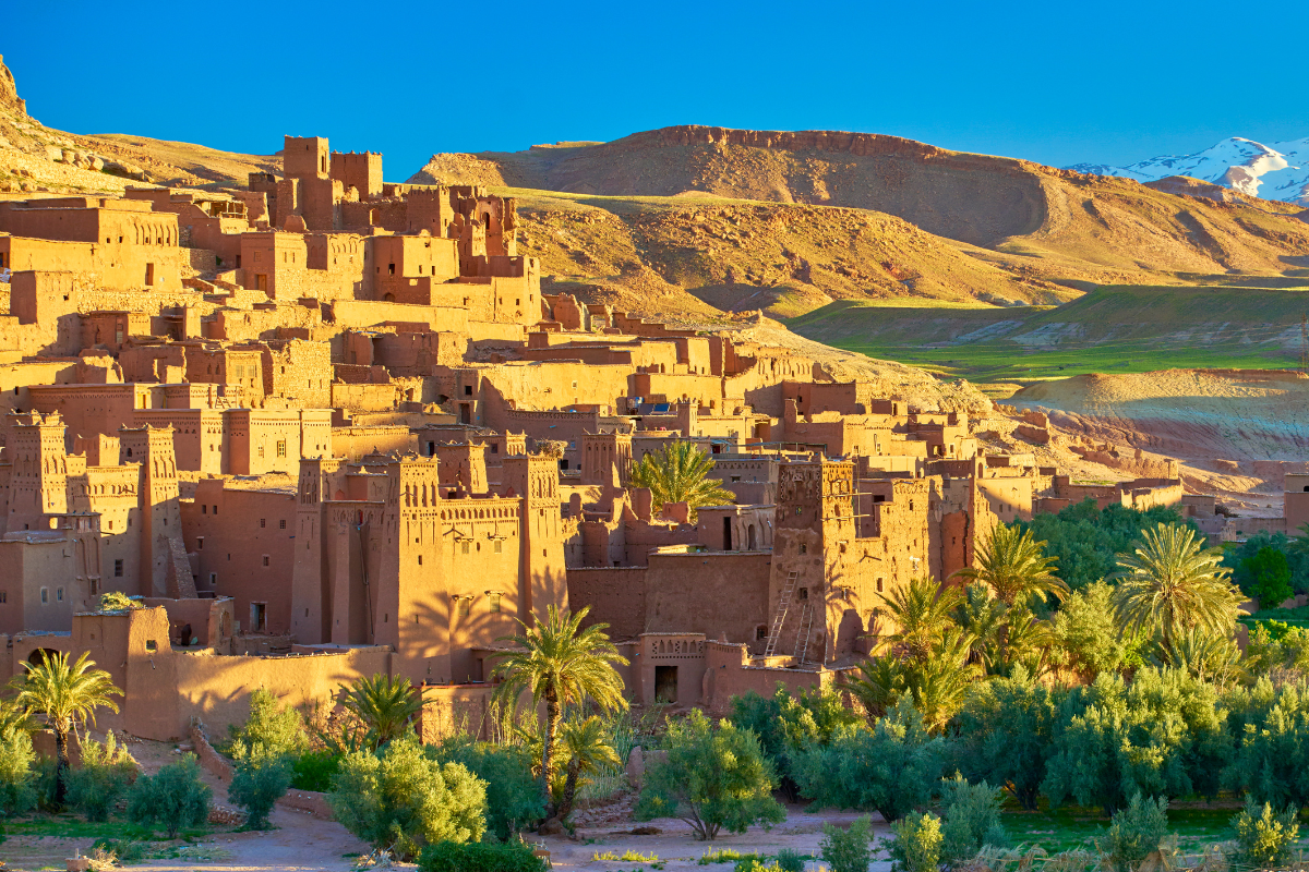 Ait Benhaddou fortress near Ouarzazate