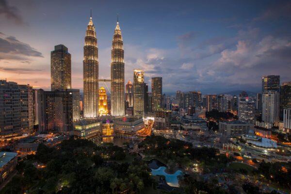 Skyline Petronas-Malasia