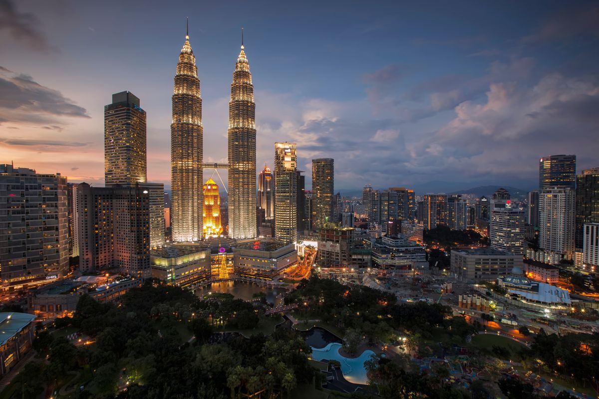 Skyline Petronas-Malasia